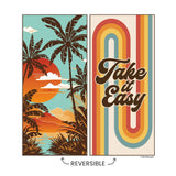 Take It Easy Beach and Pool Towel