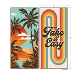 Take It Easy Beach and Pool Towel