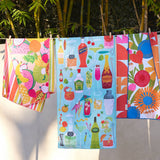 5 O'Clock Somewhere Microfiber Beach and Pool Towel