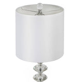 23" Genuine Crystal Table Lamp w/ Stacked Diamond Base (2PK)