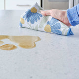 Blue Coneflower All Purpose Microfiber Towel Set