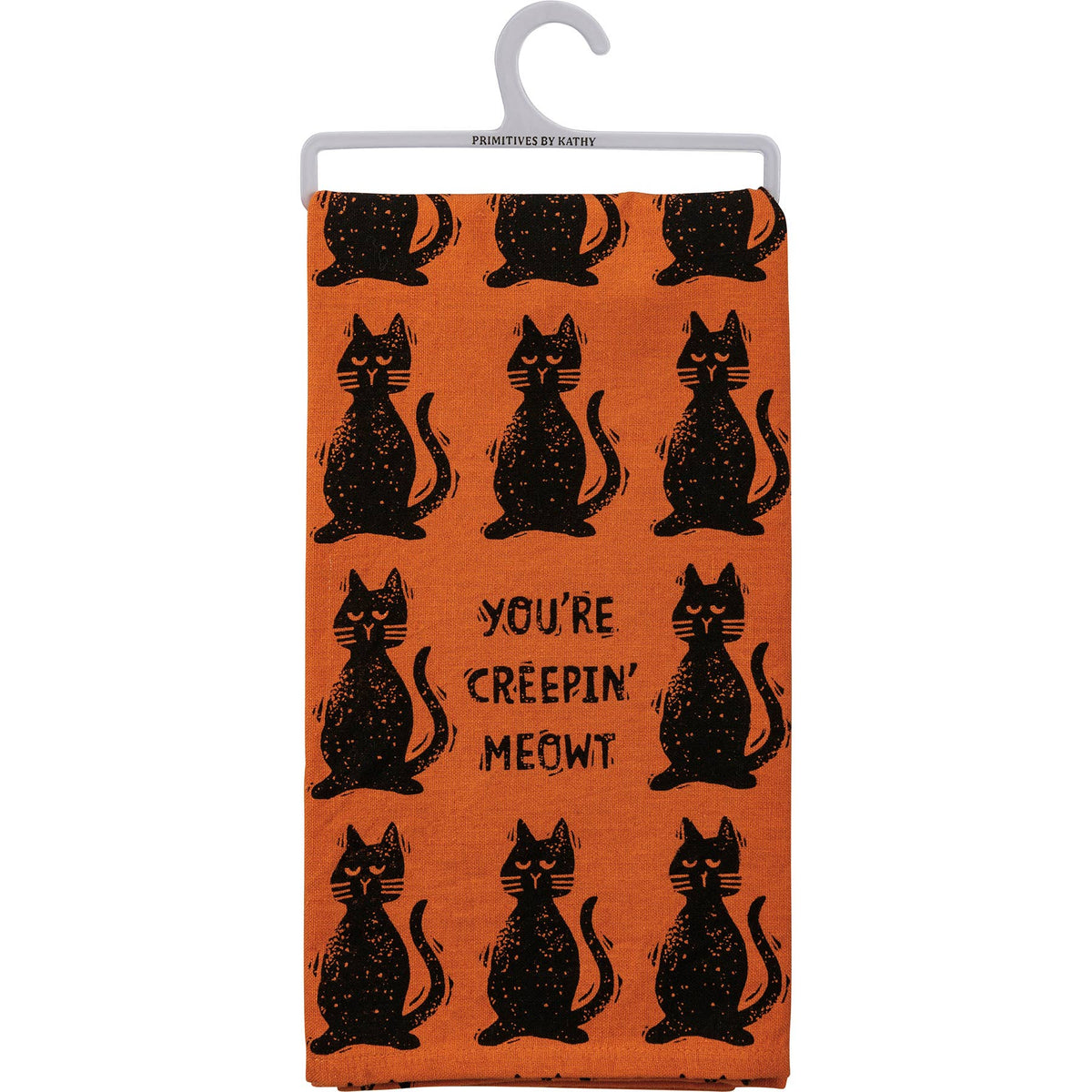 You're Creepin' Meowt Kitchen Towel