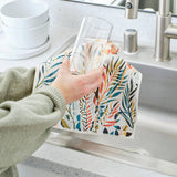 Colorful Leaves All Purpose Microfiber Towel Set