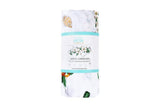 North Carolina Baby (Floral): Muslin Cotton Baby Swaddle