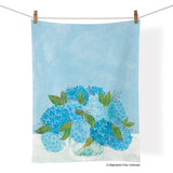 Blue Hydrangeas  | Cotton Tea Towel