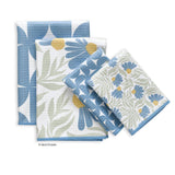 Blue Coneflower All Purpose Microfiber Towel Set