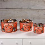 Vintage Happy Halloween Bucket Set