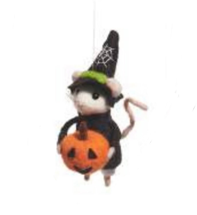 Halloween Mouse Felt Ornament - 3 Different Designs