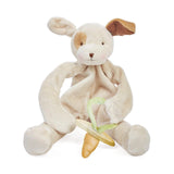 Skipit Puppy Silly Buddy Pacifier Holder in Cream and Brown