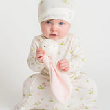 Natural Rubber Teether Pink Bunny Blossom by Bunnies by the Bay