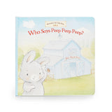 Who Says Peep Peep Peep? Board Book by Bunnies by the Bay Classic Design