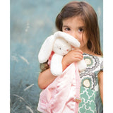 Blossom Bunny Pink Buddy Blanket