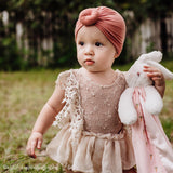 Blossom Bunny Pink Buddy Blanket