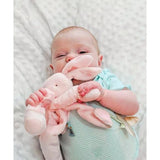 Silly Buddy Pacifier Holder in Pink Blossom the Bunny
