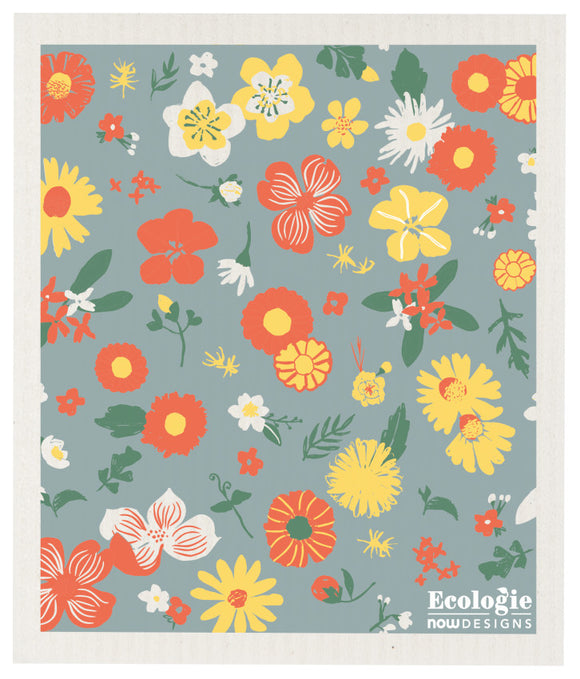 Ecologie Swedish Dish Cloth Flowers of the Month