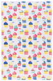 Cupcakes and Gingham Set of 2 Tea Towels