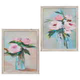 Rose Framed Wall Art 20” - 2 Assorted