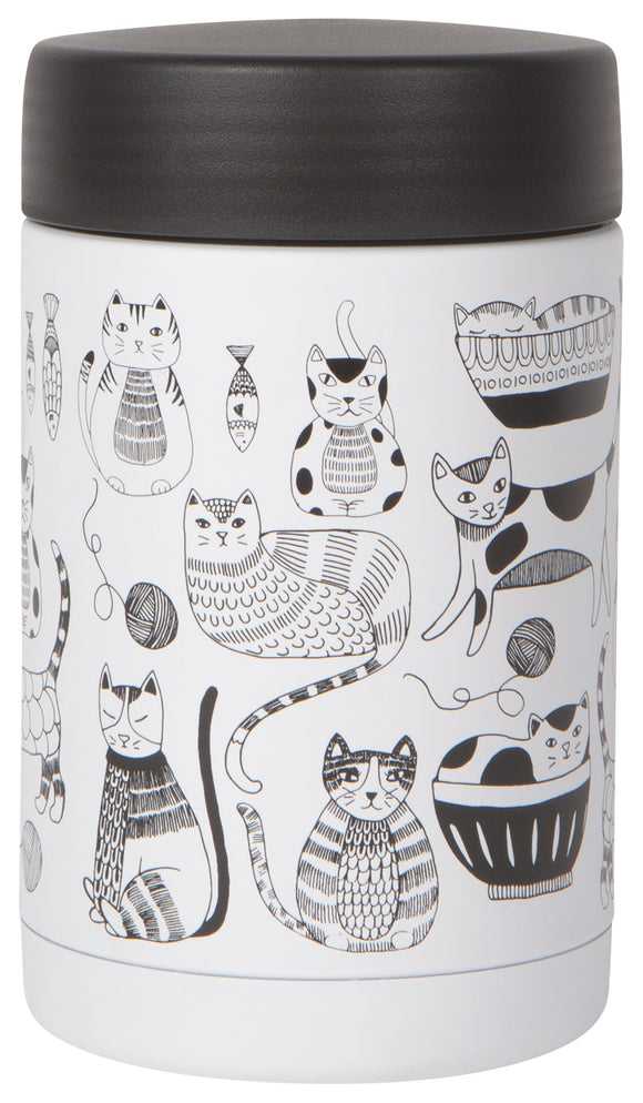 Now Designs Cat Purr Party Food Jar Large