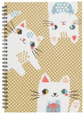 Meow Meow Cat Notebook Ring Bound