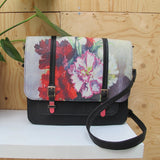 Framed Red Satchel Messenger Bag by House of Disaster