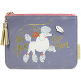Keepsake Too Glam Pouch with Poodle by House of Disaster