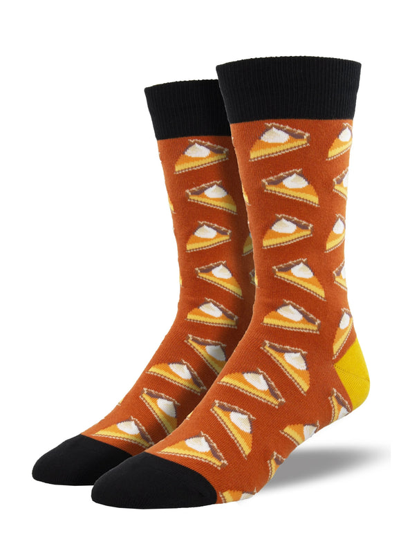 Men’s Socksmith Socks Pumpkin Pie Orange