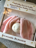 Natural Rubber Teether Pink Bunny Blossom by Bunnies by the Bay