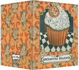 Halloween Greeting Card - Enchanted Delights Cupcake - "Have a Happy Halloween" Inside