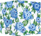 Cobalt Blue Roses - Blank Notecard