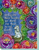Sympathy Dog Greeting Card - Heartfelt Condolences