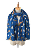 Scarvii - Cute Cartoon Dog Pattern Scarf: XB939-3#