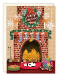 Holiday Hearth Christmas Boxed Holiday Cards - Set of 10