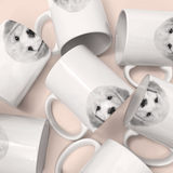 Peeking Golden Retriever Puppy Mug