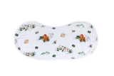 North Carolina Baby (Floral): 2-in-1 Burp Cloth and Bib: