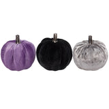Moody Velvet Pumpkin Set