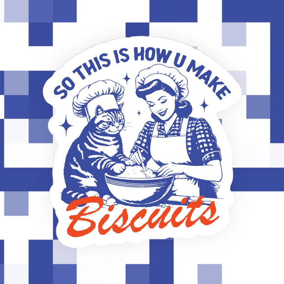 Cat Biscuits Sticker