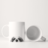 Peeking Cavalier King Charles Spaniel 1 Mug