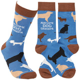 Awesome Dog Grandpa Socks