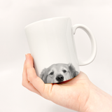 Peeking Golden Retriever 2 Mug