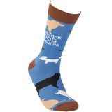 Awesome Dog Grandpa Socks