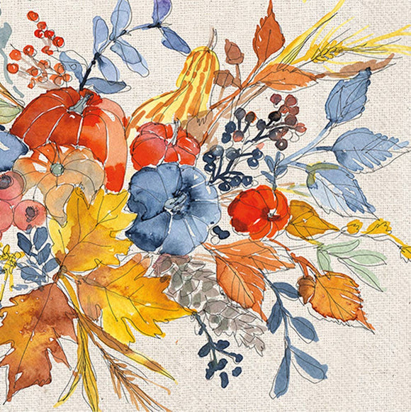 Paper Lunch Napkin 20 Ct Fall Flair Fall Autumn