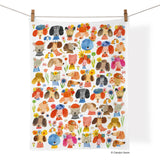 Dog Eared 100% Cotton  Kitchen Tea Towel