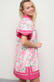 Floral Dress: As shown / 2 S - 2 M - 2 L - 2 XL
