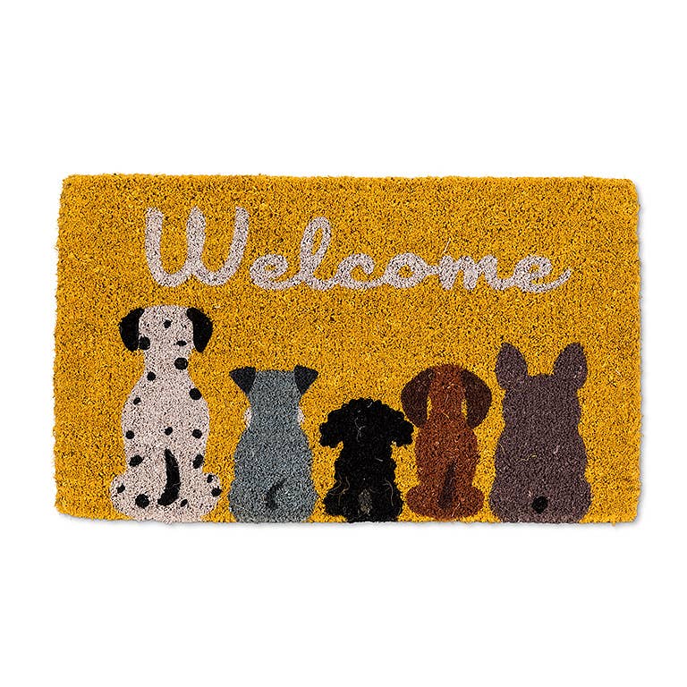 Dog Welcome Doormat-18X30"L-3184
