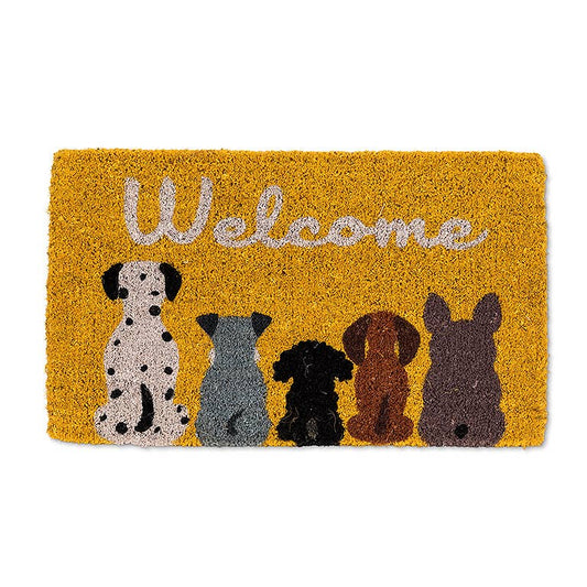 Dog Welcome Doormat-18X30"L-3184