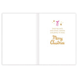 Santa Trimming Tree Boxed Holiday Cards - Set of 10