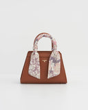 FABLE Deco Blooms Mini Tan Tote