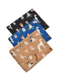 Scarvii - Cute Cartoon Dog Pattern Scarf: XB939-1#