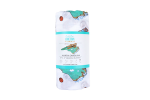 North Carolina Baby: Muslin Cotton Baby Swaddle