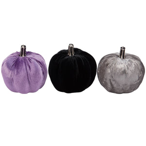 Moody Velvet Pumpkin Set